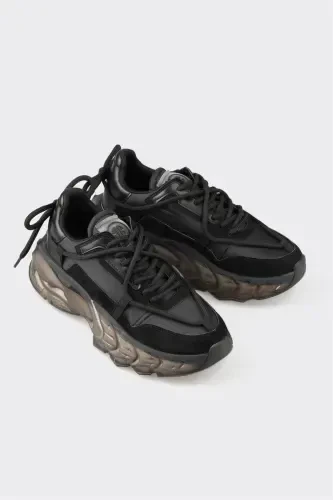 Black Women's Sneakers - ELLE (1)