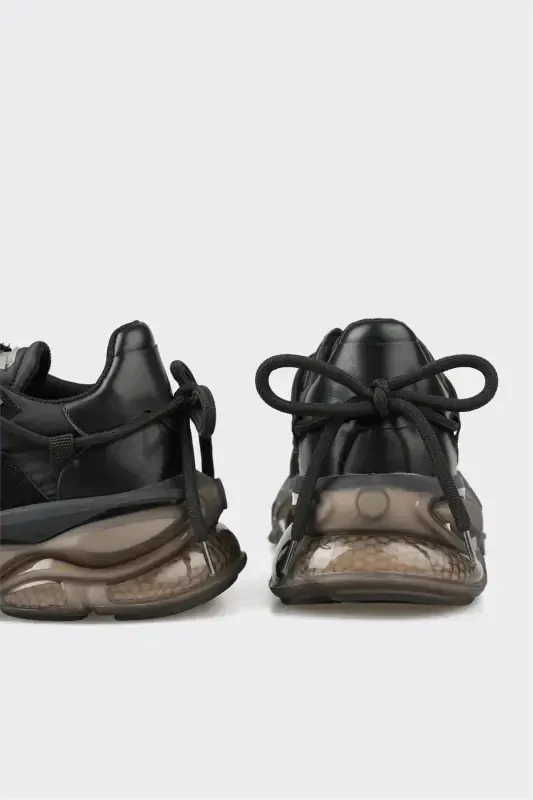 Black Women's Sneakers - 5