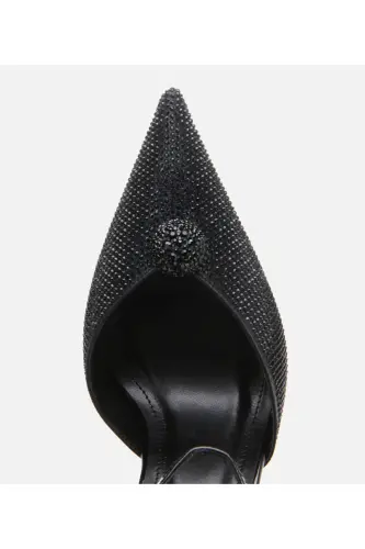 Black Women's Stone Stiletto - 7