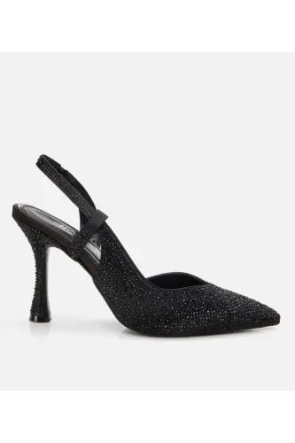 Black Women's Studded Stiletto - 1