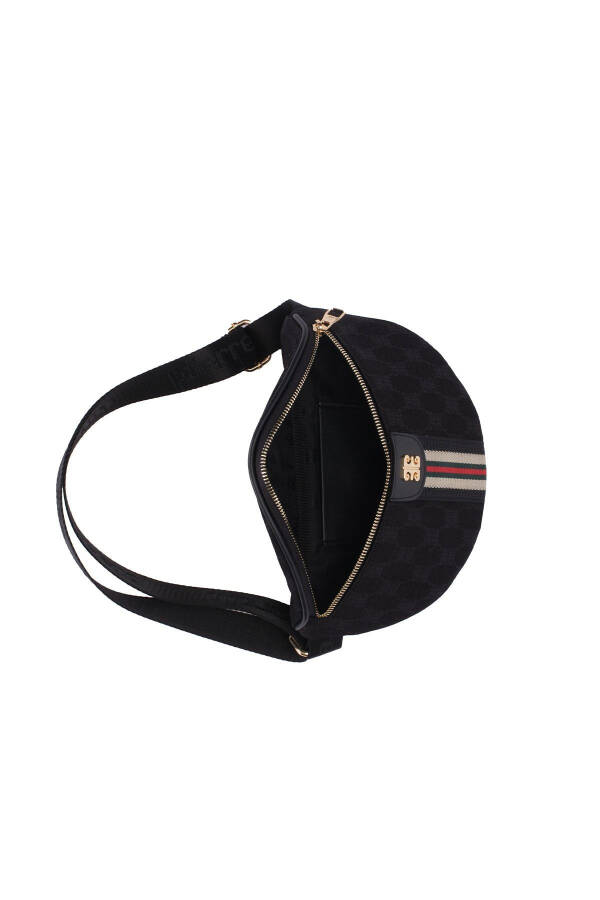 Black Women's Waist Bag 05PO22Y1633 - 35