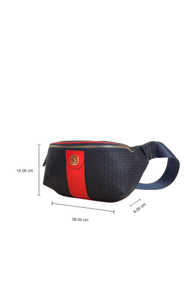 Black Women's Waist Bag Us3071 - 7