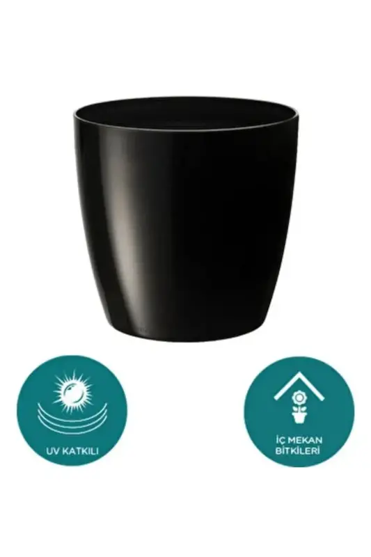 Black Yakut Flower Pot 22 Liters - 4