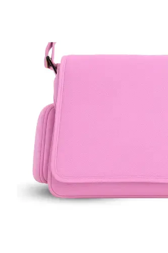 BlackCo Duck Anatomy Printed Unisex Green Messenger Bag-Pink - TOUM (1)