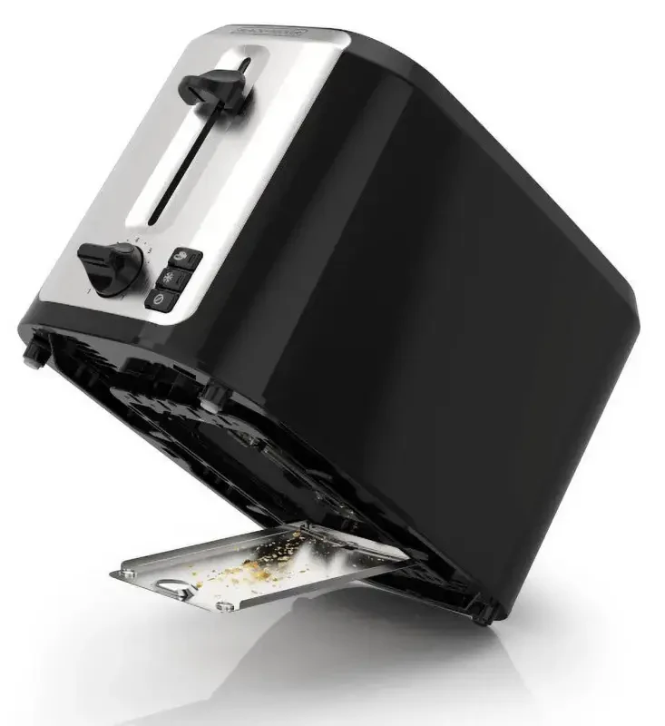BLACK+DECKER 2-Slice Toaster, Extra Wide Slots & Bagel Function - 4