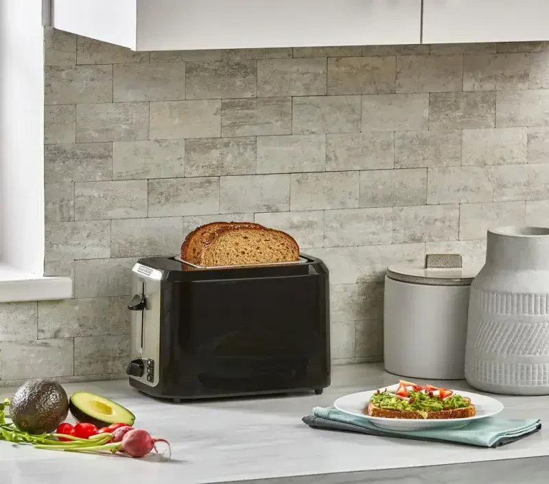 BLACK+DECKER 2-Slice Toaster, Extra Wide Slots & Bagel Function - 5