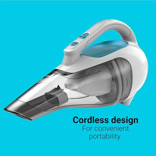 BLACK+DECKER dustbuster Cordless Handheld Vacuum, Flexi Blue/Grey/White (HHVI315JO42) - 3