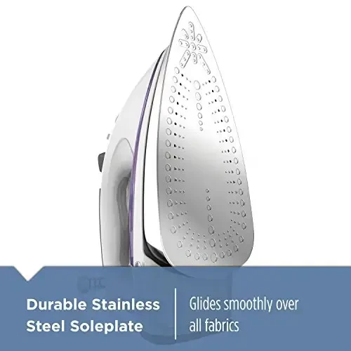 BLACK+DECKER Easy Steam IR40V Compact Iron & IR1350S Professional Steam Iron Bundle - 7