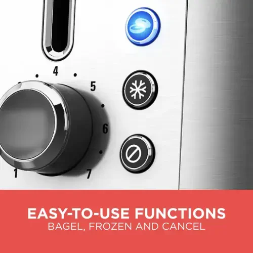 BLACK+DECKER TR3500SD Rapid Toast 2 bo'lakli nonvoster, zanglamaydigan po'latdan - 6