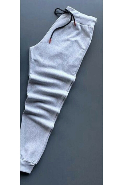 Blackjackgiyim Erkek Gri Slim Fit Jogger Eşofman Altı - gri - 2