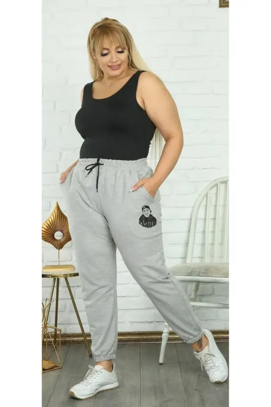 Blackjackgiyim Erkek Siyah Slim Fit Jogger Eşofman Altı - greytopac - 7