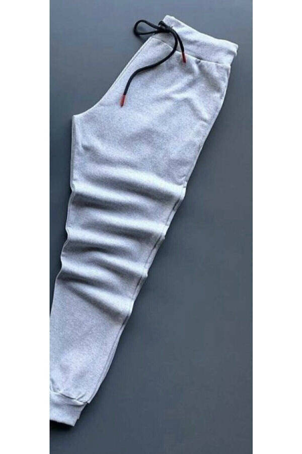 Blackjackgiyim Men's Grey Slim Fit Jogger Sweatpants - 2