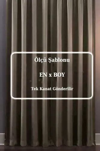 Blackout Işık Geçirmez Fon Perde V-25 Bej Pilesiz Ekstraforlu Karartma Güneşlik - Bej - 5