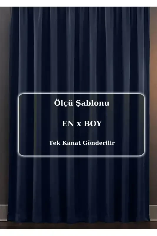 Blackout Yorug'lik o'tkazmaydigan fon parda V-13 to'q ko'k plisetsiz ekstraforli qorong'ulatuvchi quyoshdan himoya (ENXBOY)-To'q ko'k1 - 5