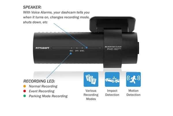 BlackVue DR770X-2CH Front + Rear Dash Cam With 64GB Card | Cloud-Ready 1080p 60FPS GPS & WiFi - 7