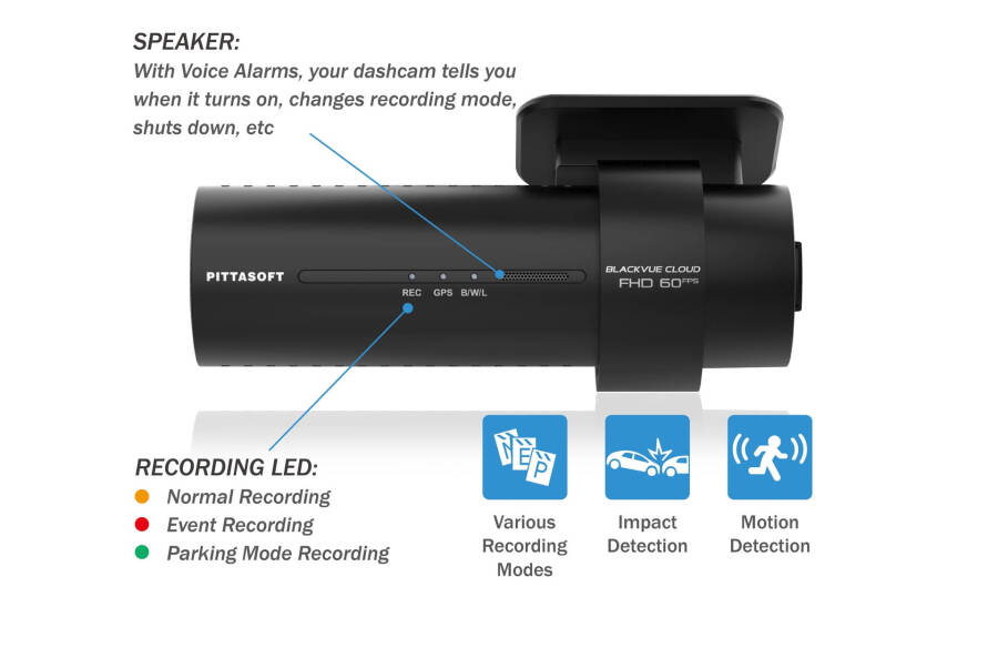 BlackVue DR770X-2CH Front + Rear Dash Cam With 64GB Card | Cloud-Ready 1080p 60FPS GPS & WiFi - 7