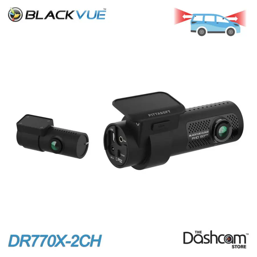 BlackVue DR770X-2CH Old va orqa kamera 64 GB karta ega | Bulutga ulanish mumkin 1080p 60FPS GPS va WiFi - 1