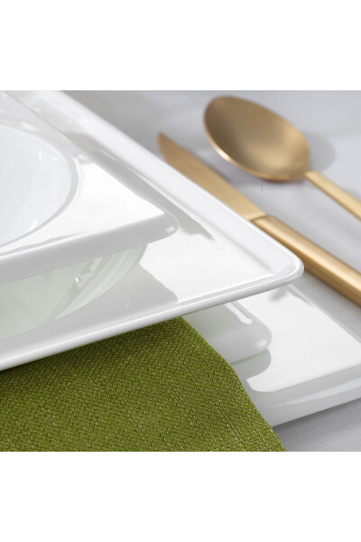 Blanc Bone Dinner Set 60 Pieces - White - 3