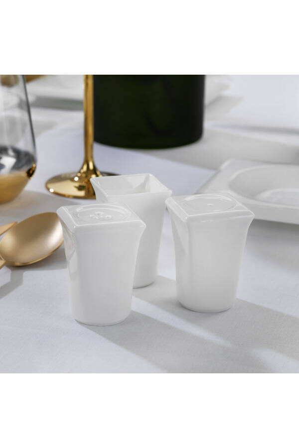 Blanc Bone Dinner Set 60 Pieces - White - 7