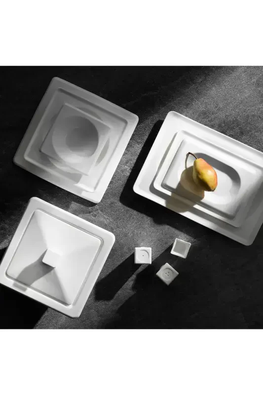 Blanc Bone Dinner Set 60 Pieces - White - 1