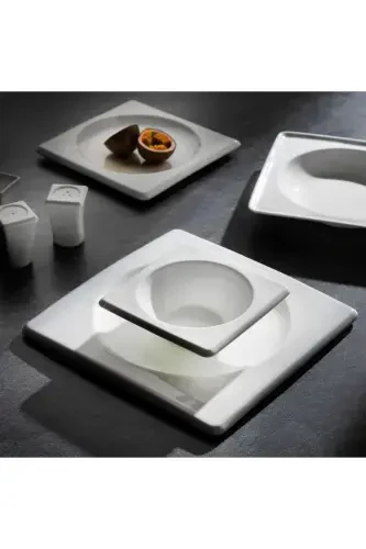 Blanc Bone Dinner Set 60 Pieces - White - 6