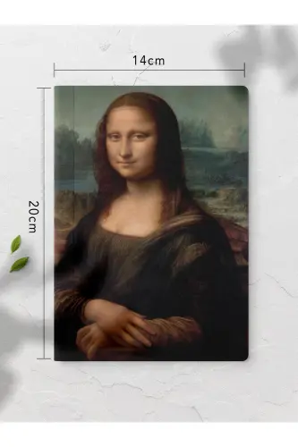 Blank Notebook, Leonardo Da Vinci Notebook 4 Pieces, Notebook, Art Notebook, 64 Pages 14*21cm-Da Vinci - POSTIFULL (1)