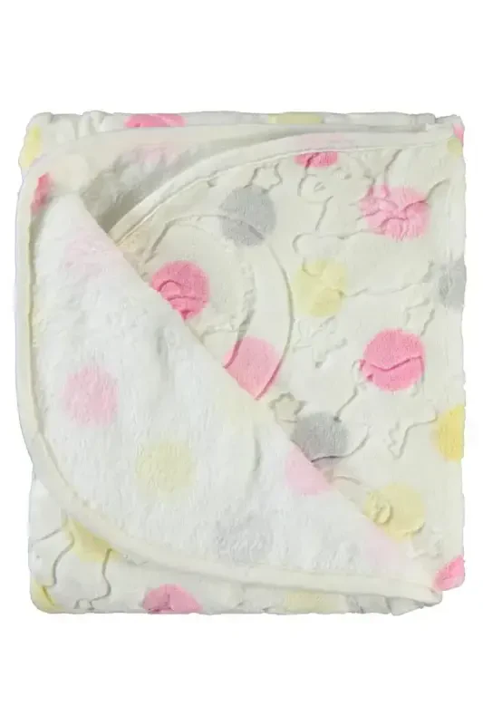 Blanket -pink Cream-pink - 1