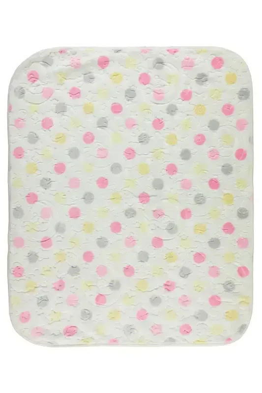 Blanket -pink Cream-pink - 2