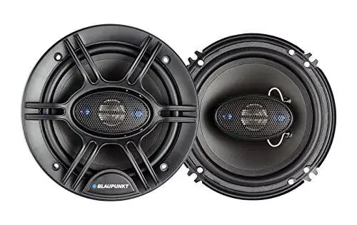 Blaupunkt 6.5-Inch 360W 4-Way Coaxial Car Audio Speaker, Set of 2 - 1