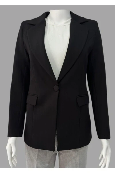 Blazer Ceket-Siyah - Modazone (1)