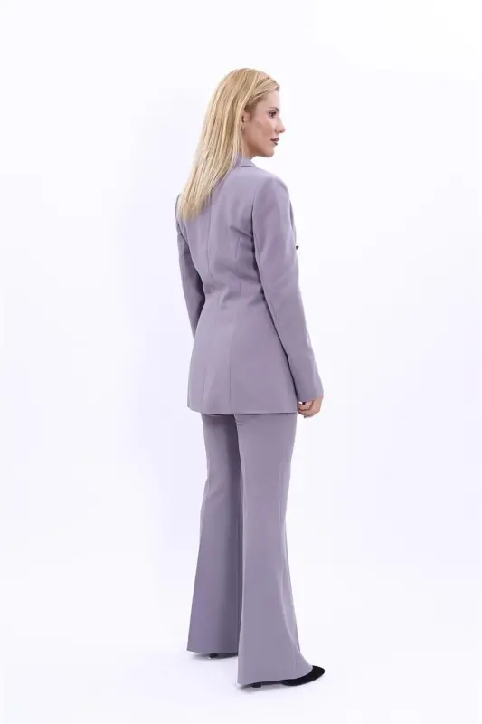 Blazer Pidjak & Ispancha Shimlar Kostyumi-antratsit-Antratsit - 2