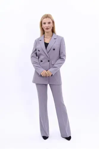 Blazer Pidjak & Ispancha Shimlar Kostyumi-antratsit-Antratsit - 3