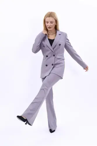 Blazer Pidjak & Ispancha Shimlar Kostyumi-antratsit-Antratsit - 4