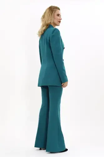 Blazer Pidjak & Ispancha Shimlar To'plami-Neft-Neft - 4