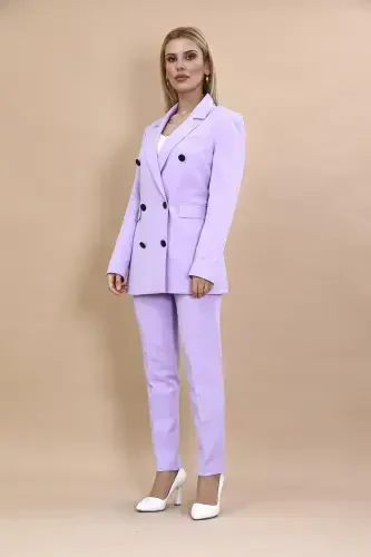 Blazer Pidjak & Truba Shim Ko'ylagi - Ochiq Lil - Ochiq Lil - 5