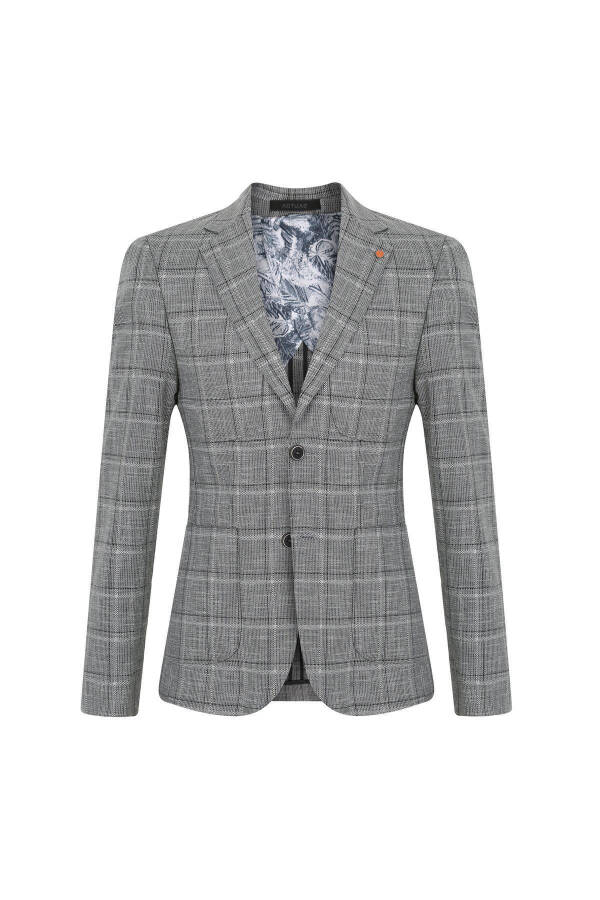 BLAZER Slim Fit Blazer Bitta Ko'ylaq 7148 R1 - 1