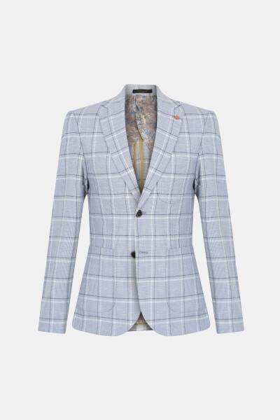 BLAZER Slim Fit Blazer Однобортный пиджак 7148 R3 - 1