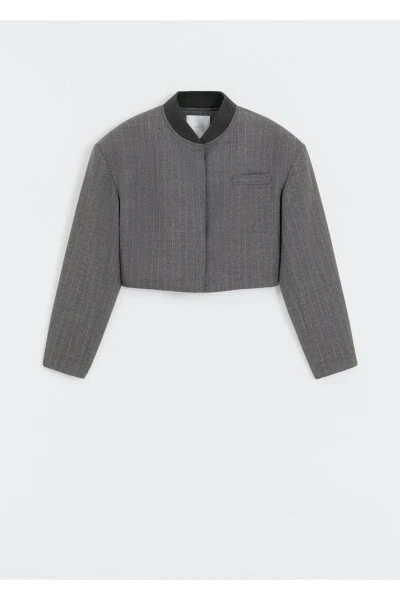 Blazer with Shoulder Pads - 3