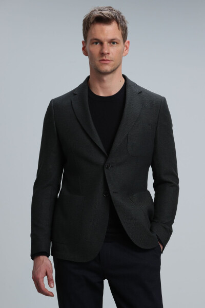 Блейзер мужской Greg Sports Slim Fit Зеленый - 7