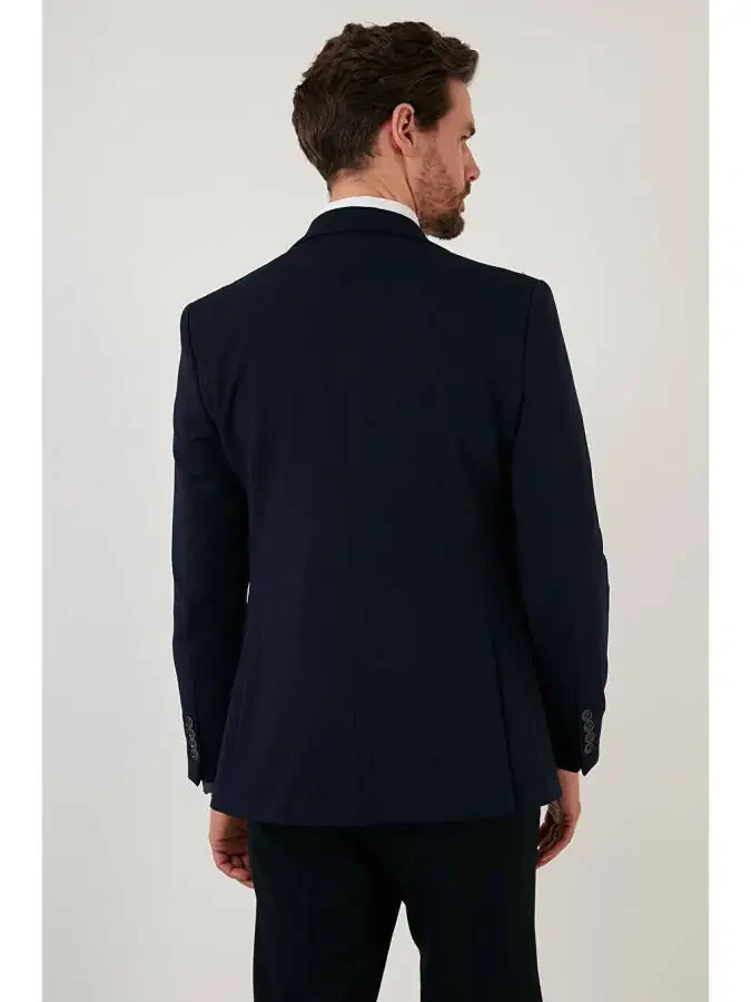 Блейзер мужской Slim Fit 6 Drop с двойным разрезом BASELNA - 5