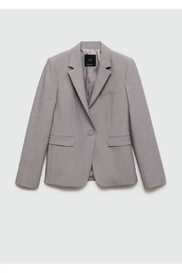 Блейзер прямого кроя - 3