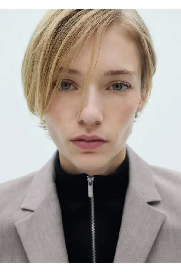 Блейзер прямого кроя - 5