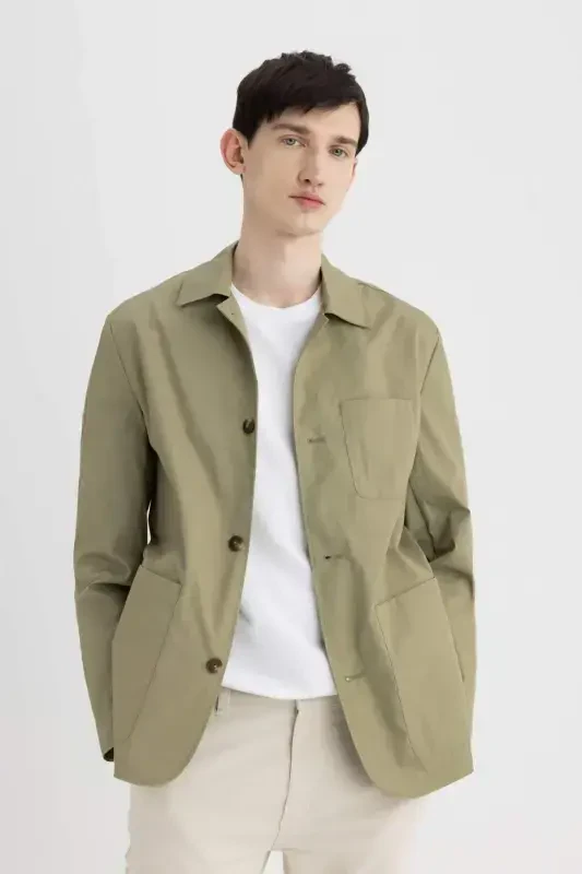 Блейзер с воротником поло Regular Fit B6950AX24SP - 7