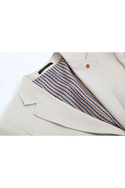 Блейзер Slim Fit Однобортный 7160-1-5-Серый - ACTUAL (1)