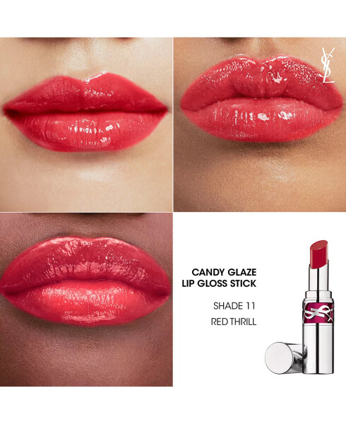 Блеск для губ Candy Glaze 11 RED THRILL - 2