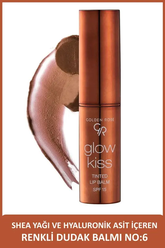 Блеск для губ Glow Kiss с оттенком No: 06 Шоколадный торт - 1