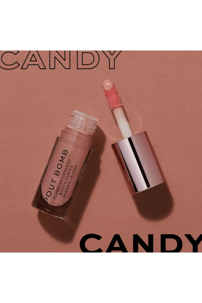 Блеск для губ Pout Bomb Plumping Gloss Candy с витамином E для увеличения объема - 4