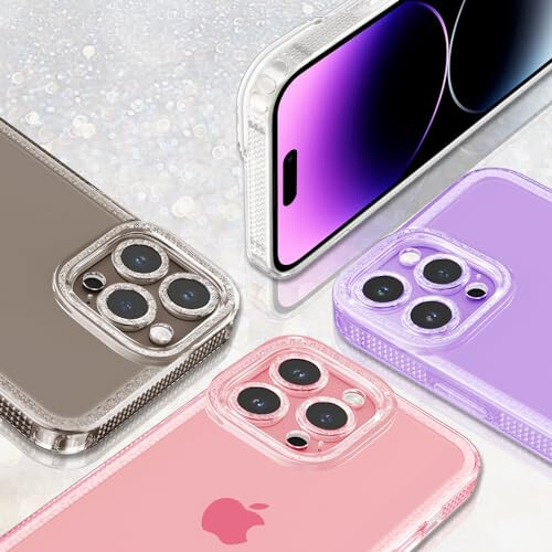 Блестящий чехол ZTOFERA для iPhone 15 - 4