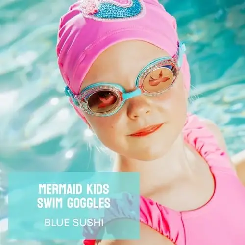 Bling 2O Girls' Kids Swimming Goggles (Ages 3+ up) - BLING 2O (1)