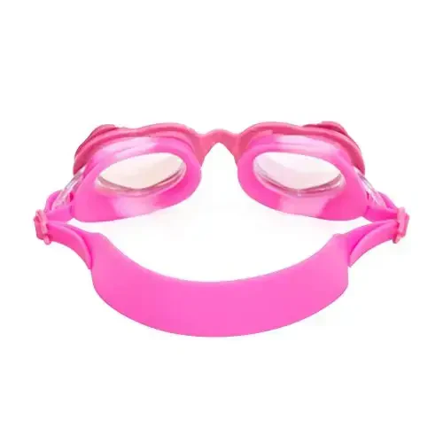 Bling 2O Girls' Swimming Goggles (Ages 3+ up) - UV Protection, Anti-Fog, 100% Silicone Material - Adjustable Nose Piece - 3